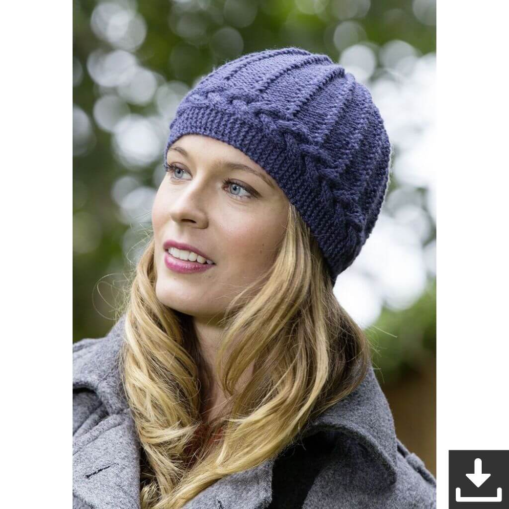 Schachenmayr Pattern Zopfmütze und Schal Strickset - Schachenmayr (PDF) Lieblingsgarn