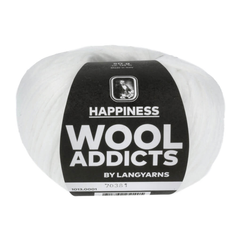 Lang Yarns Wooladdicts Happiness 1 - Weiss Lieblingsgarn