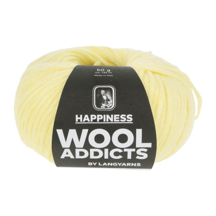Lang Yarns Wooladdicts Happiness 13 - Citron Lieblingsgarn
