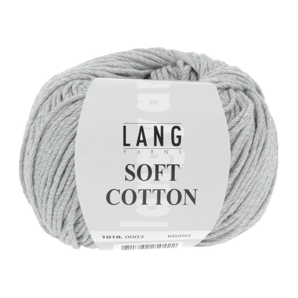 Lang Yarns Soft Cotton 1018.0003 - Hellgrau Lieblingsgarn