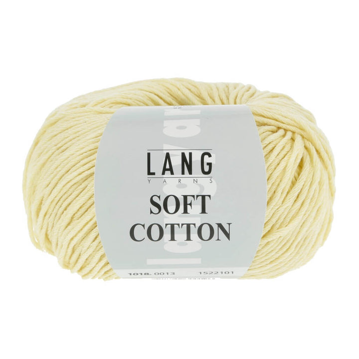 Lang Yarns Soft Cotton 1018.0013 - Blassgelb Lieblingsgarn