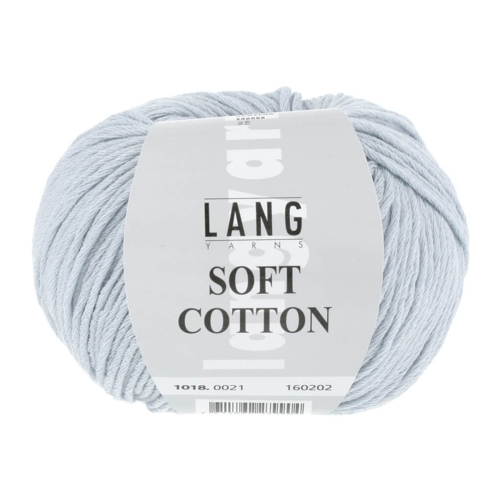 Lang Yarns Soft Cotton 1018.0021 - Hellblau Lieblingsgarn