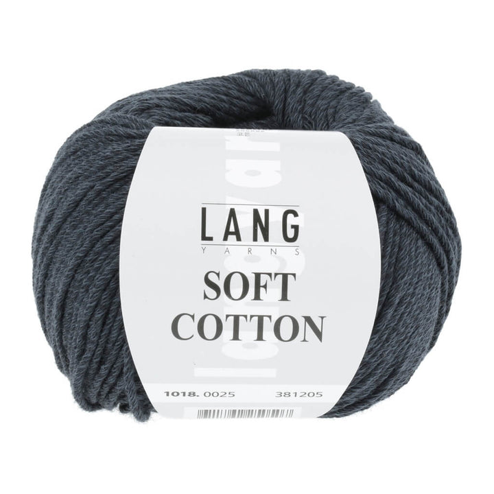 Lang Yarns Soft Cotton 1018.0025 - Nachtblau Lieblingsgarn