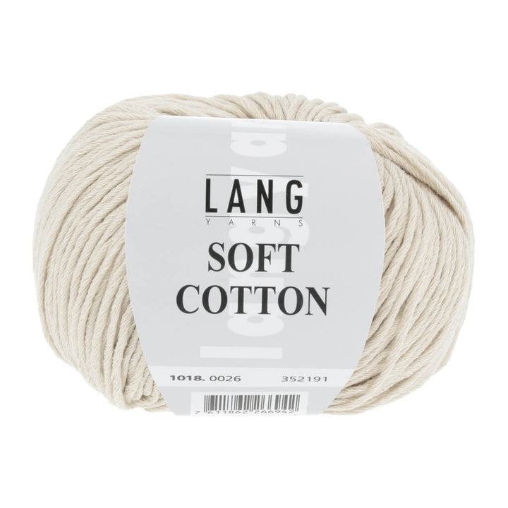 Lang Yarns Soft Cotton 1018.0026 - Beige Lieblingsgarn
