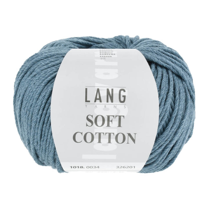 Lang Yarns Soft Cotton 1018.0034 - Jeans Lieblingsgarn