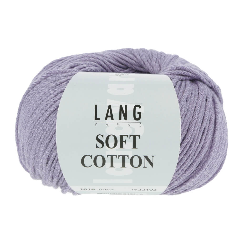 Lang Yarns Soft Cotton 1018.0045 - Lila Lieblingsgarn