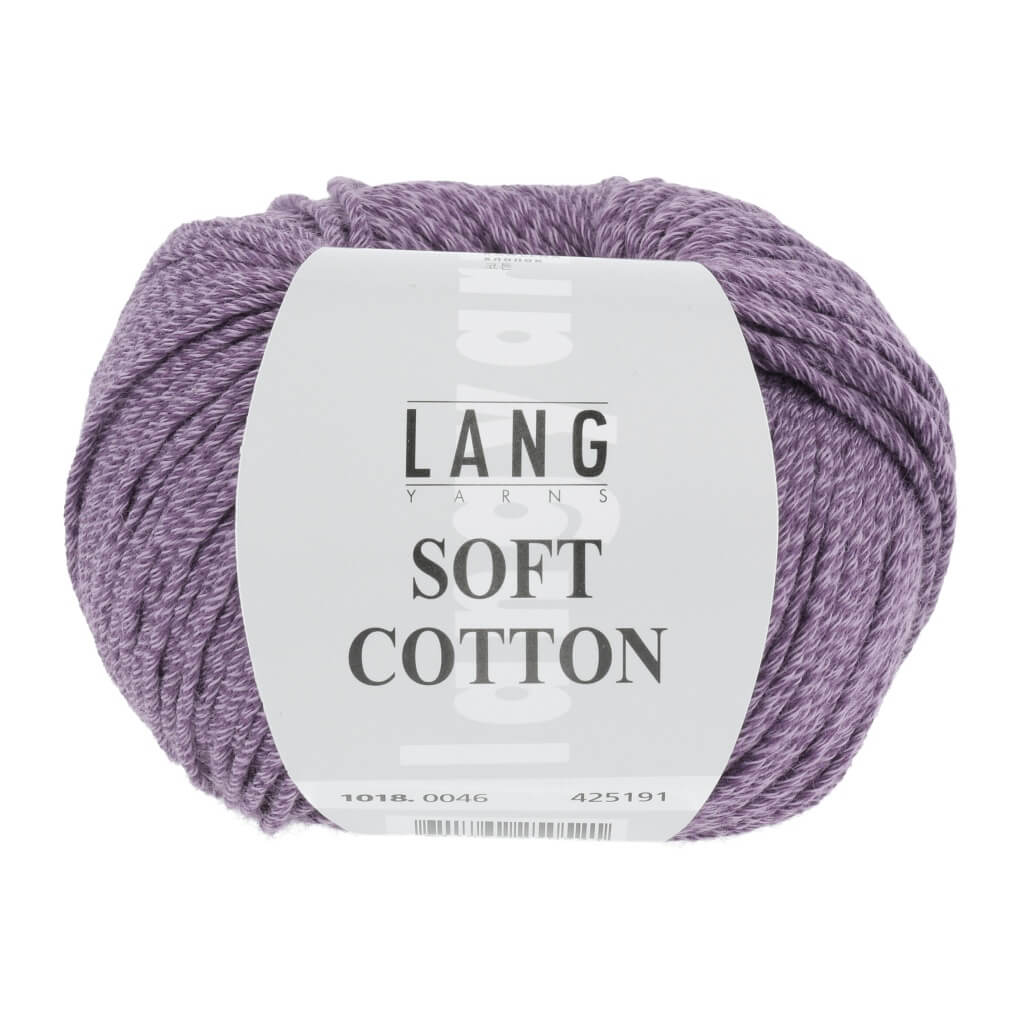 Lang Yarns Soft Cotton 1018.0046 - Violett Lieblingsgarn