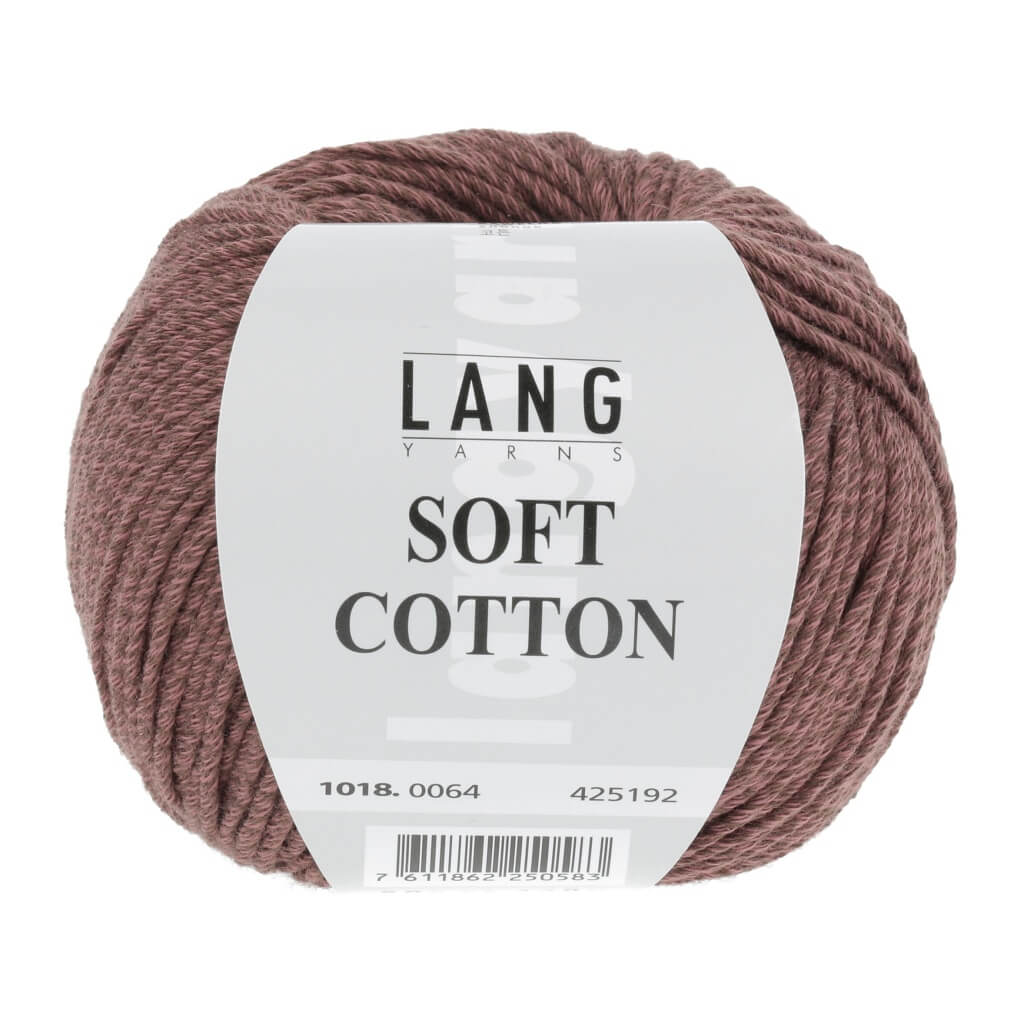 Lang Yarns Soft Cotton 1018.0064 - Wein Lieblingsgarn
