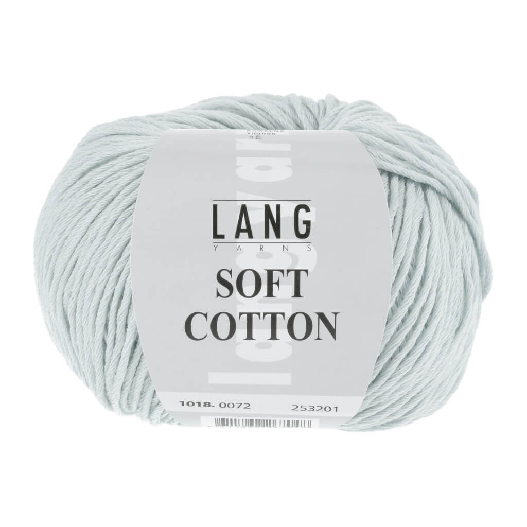 Lang Yarns Soft Cotton 1018.0072 - Acqua Lieblingsgarn