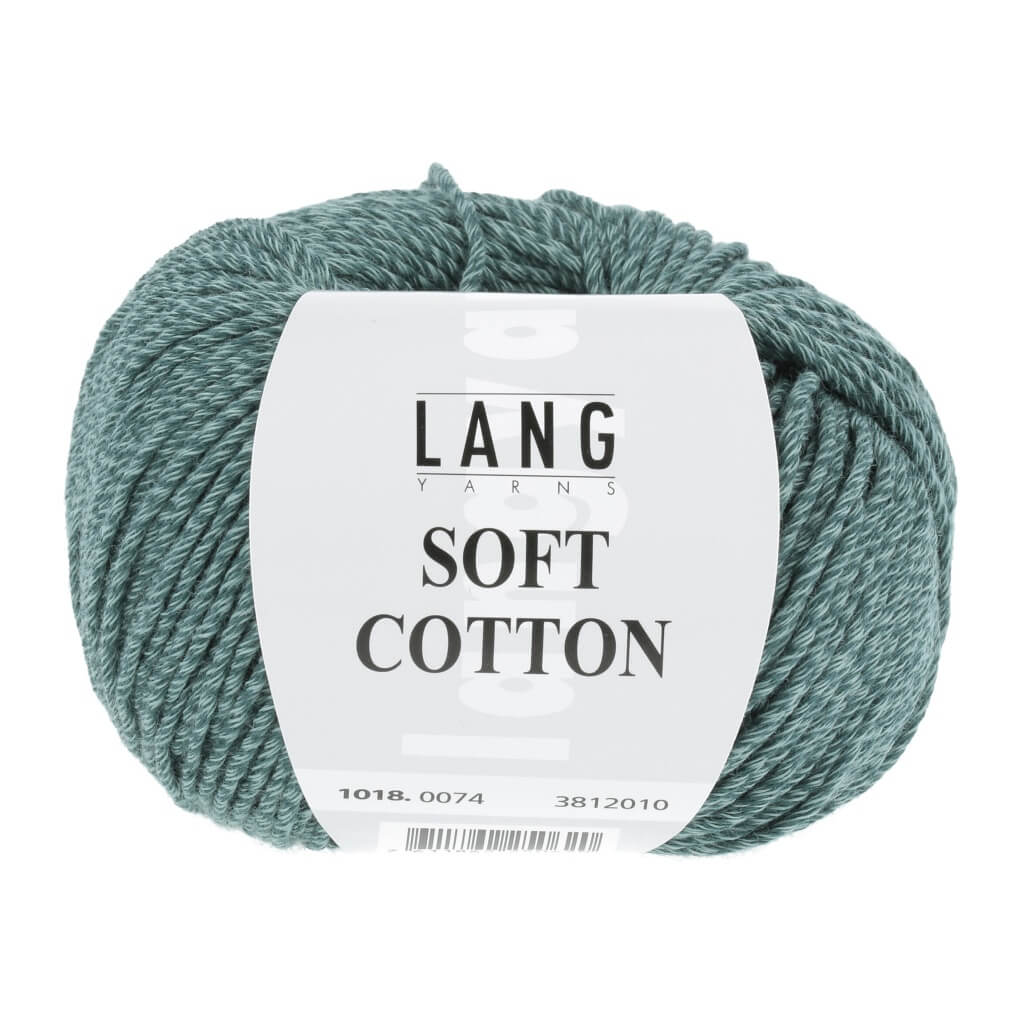 Lang Yarns Soft Cotton 1018.0074 - Atlantik Lieblingsgarn