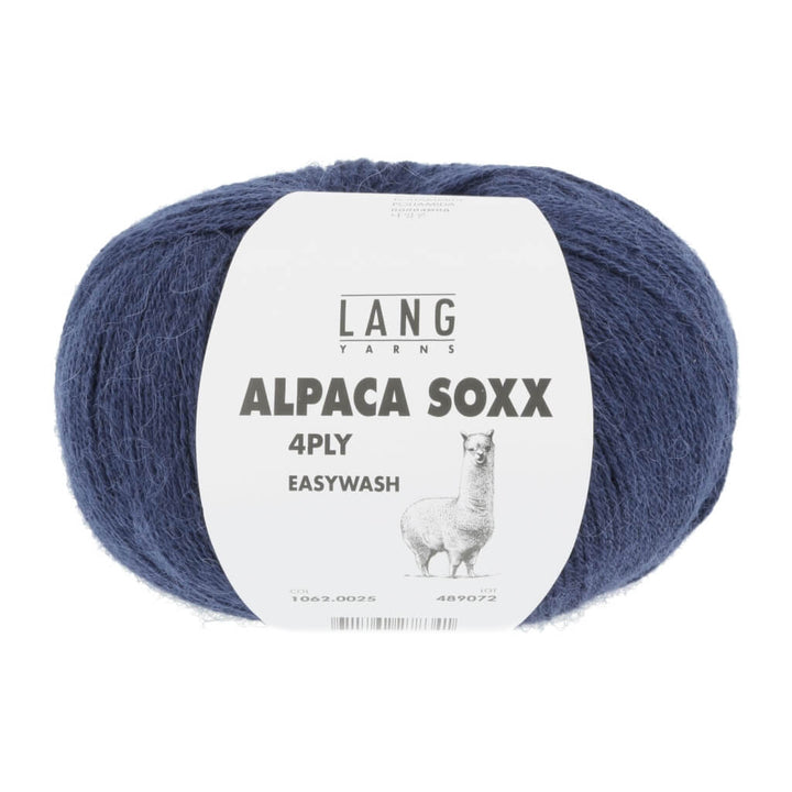 Lang Yarns Alpaca Soxx 4-fach - 100g 1062.0025 - Navy Lieblingsgarn