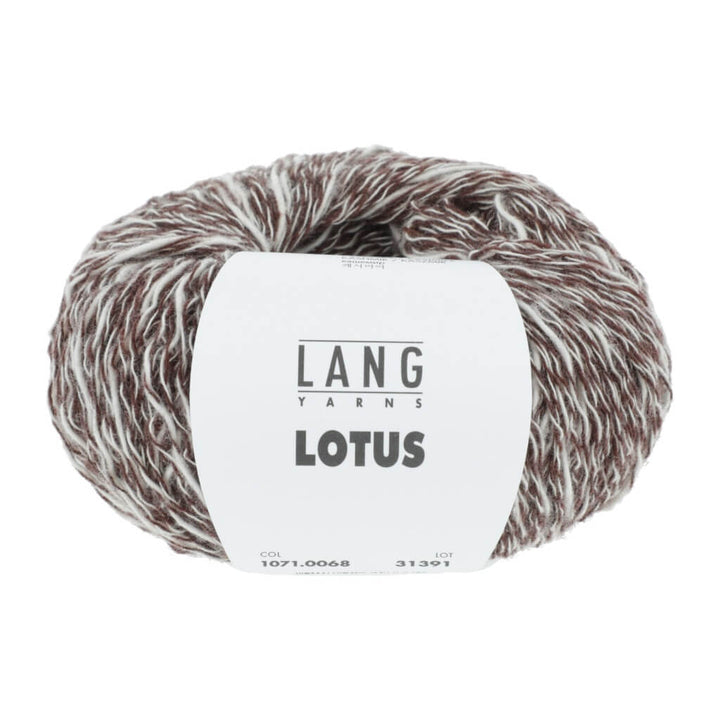 Lang Yarns Lotus 068 - braun Lieblingsgarn