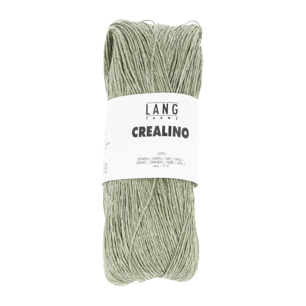 Lang Yarns Crealino 1089.0091 - Salbei Mélange Lieblingsgarn