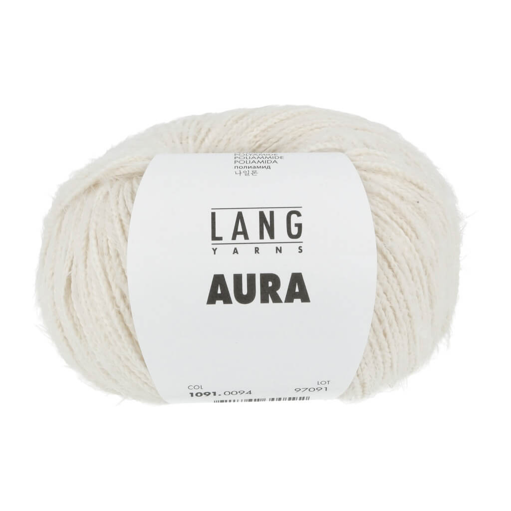 Lang Yarns Aura 1091.0094 - Offwhite Lieblingsgarn