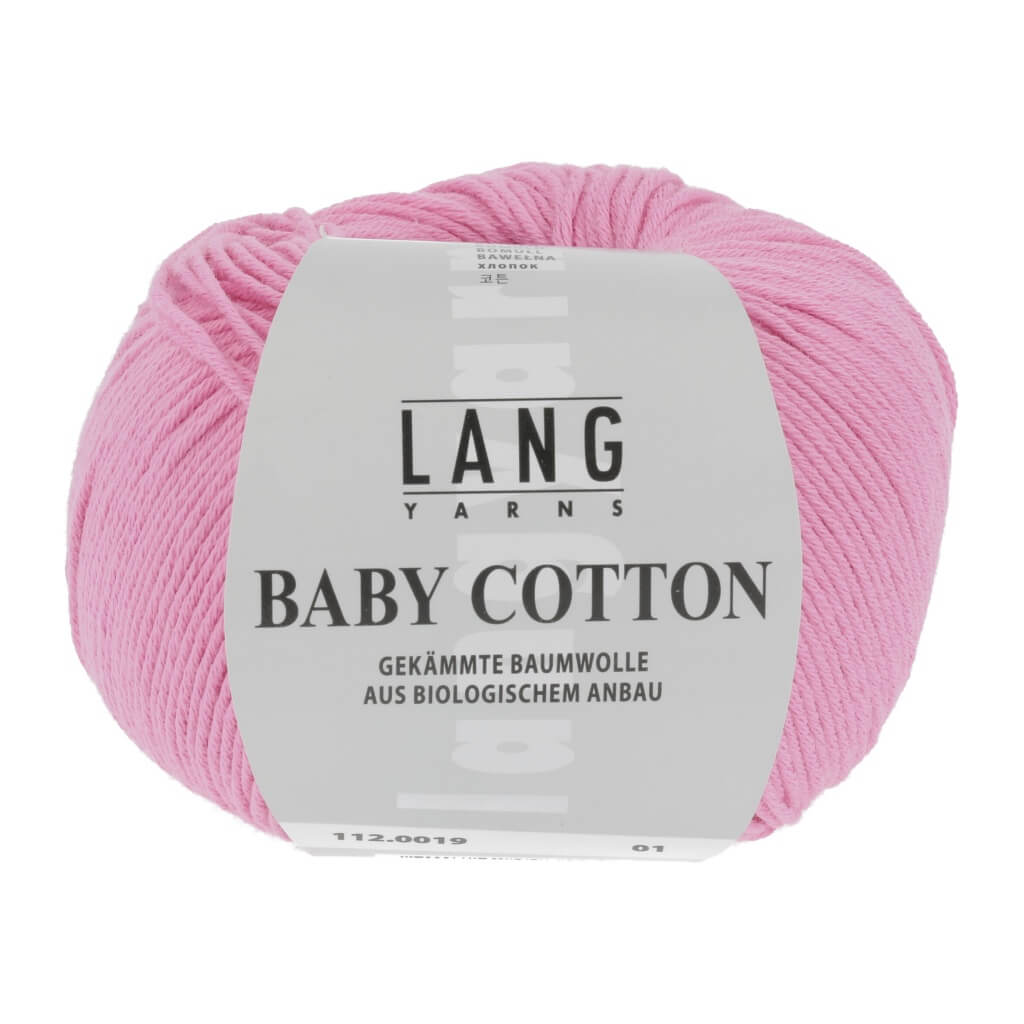 Lang Yarns Baby Cotton 50g 112.0019 - Pink Lieblingsgarn