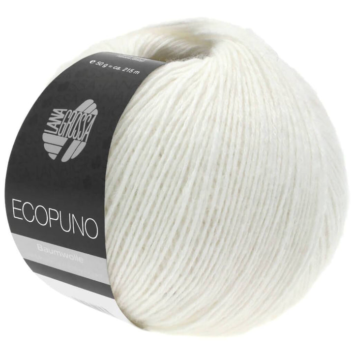 Lana Grossa Ecopuno 50g 26 - Weiß Lieblingsgarn