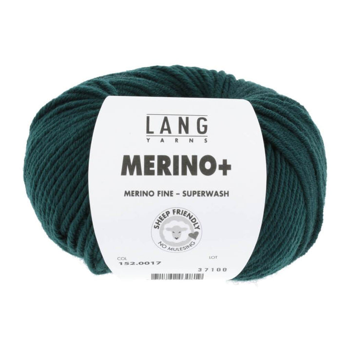 Lang Yarns Merino+ - 50g 152.0017 - Tanne Lieblingsgarn