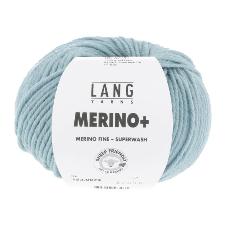 Lang Yarns Merino+ - 50g 152.0074 - Mint Dunkel Lieblingsgarn
