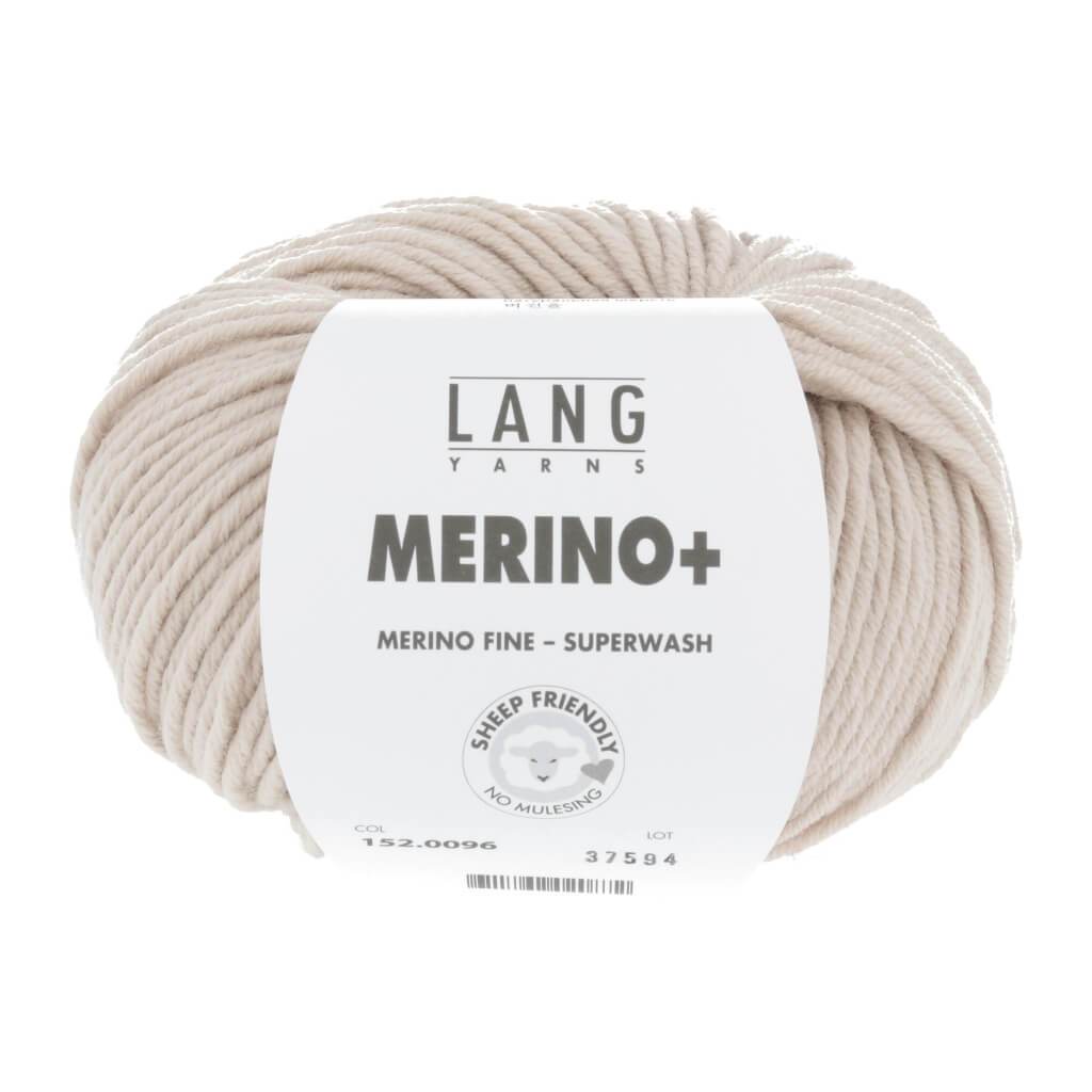 Lang Yarns Merino+ - 50g 152.0096 - Hellbeige Lieblingsgarn