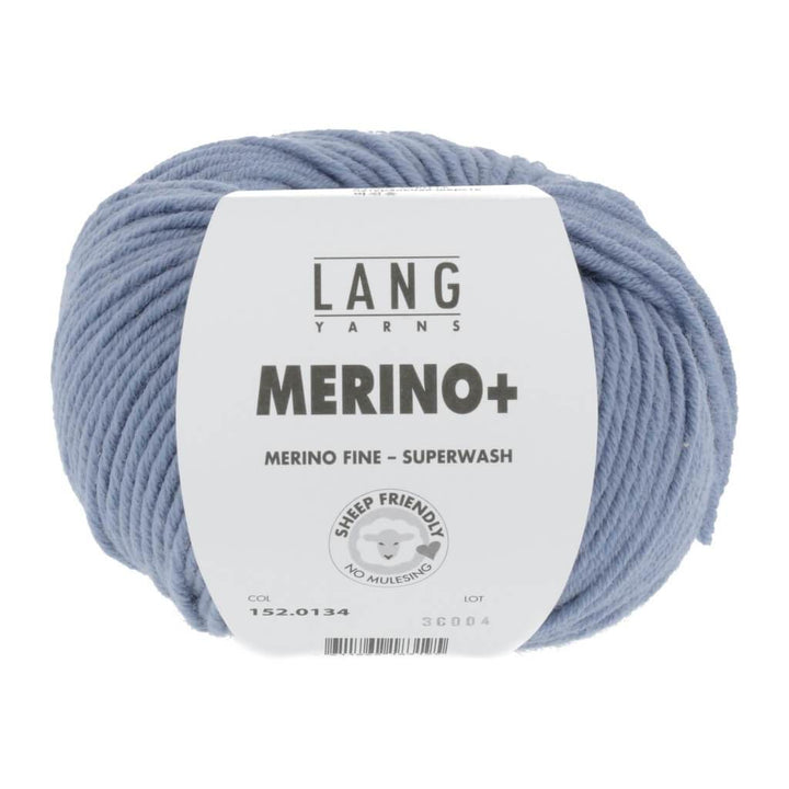 Lang Yarns Merino+ - 50g 152.0134 - Jeans Hell Lieblingsgarn