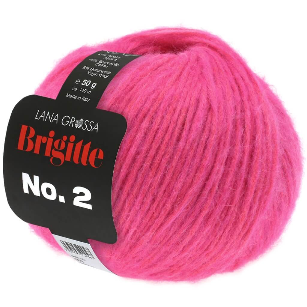 Lana Grossa Brigitte No. 2 50 g 19 - Pink Lieblingsgarn