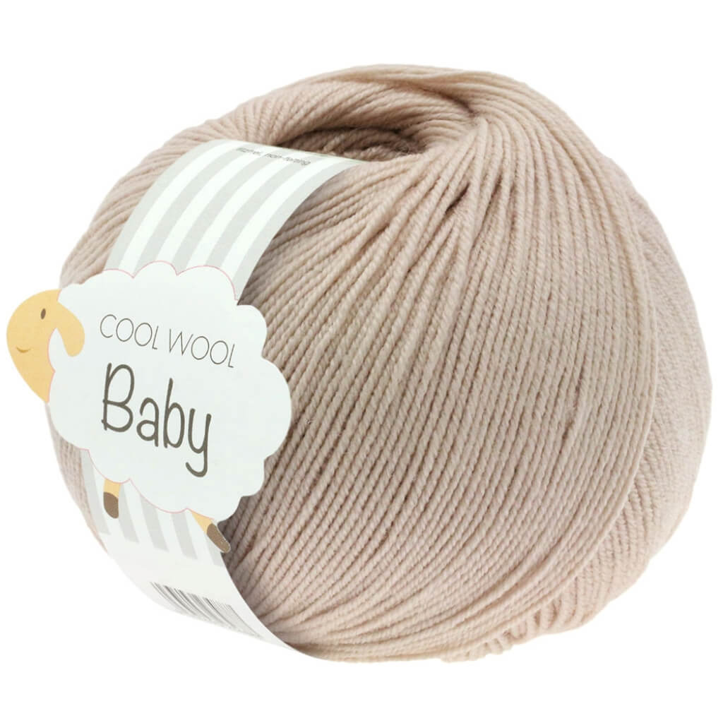 Lana Grossa Cool Wool Baby 50 g 212 - Beige Lieblingsgarn