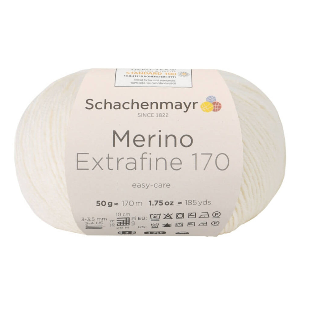 Schachenmayr Merino Extrafine 170 2 - Natur Lieblingsgarn
