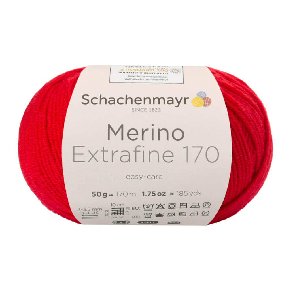 Schachenmayr Merino Extrafine 170 31 - Kirsche Lieblingsgarn