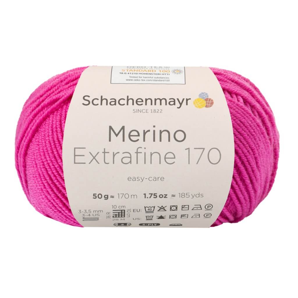 Schachenmayr Merino Extrafine 170 37 - Pink Lieblingsgarn