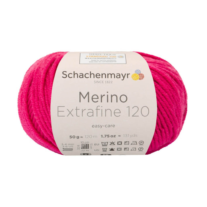 Schachenmayr Merino Extrafine 120 - Merinogarn 138 - Cyclam Lieblingsgarn
