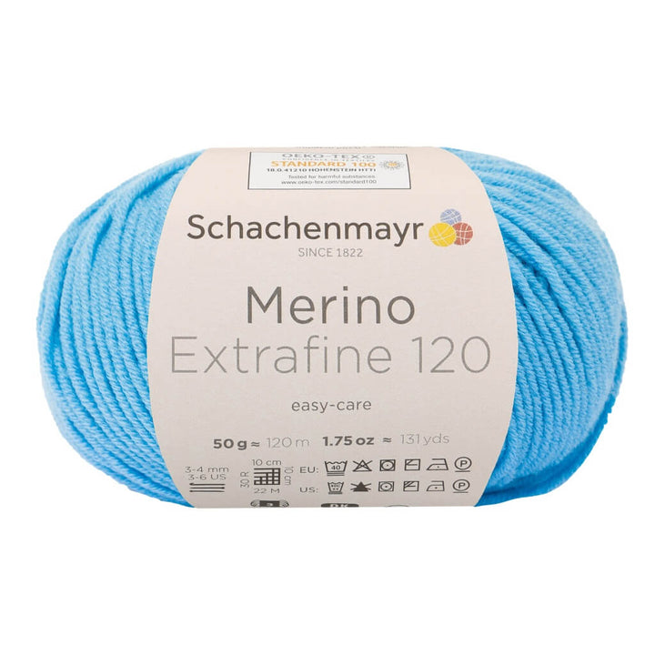 Schachenmayr Merino Extrafine 120 - Merinogarn 165 - Pool Lieblingsgarn