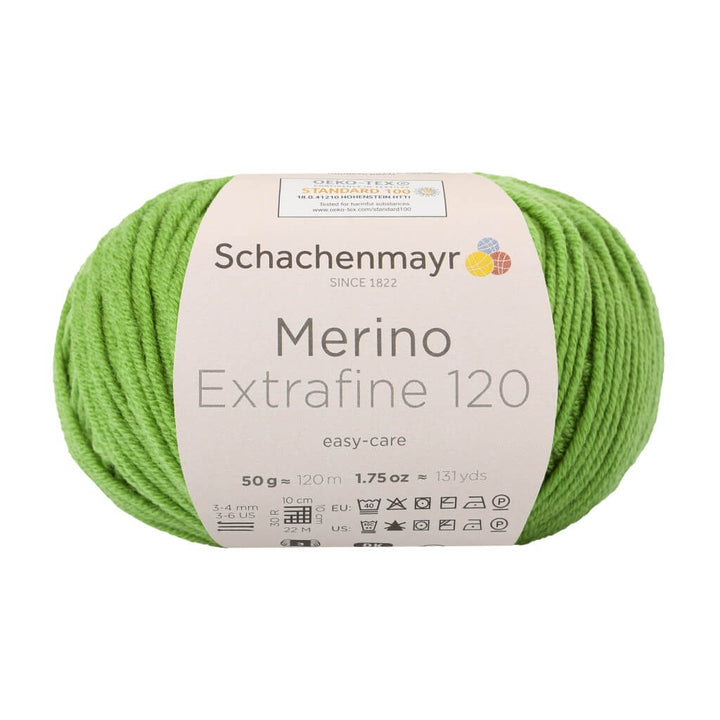 Schachenmayr Merino Extrafine 120 - Merinogarn 173 - Apfel Lieblingsgarn