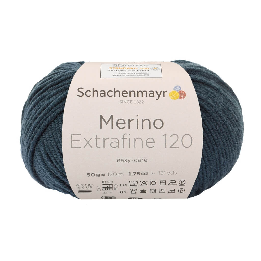 Schachenmayr Merino Extrafine 120 - Merinogarn 178 - Graugrün Lieblingsgarn