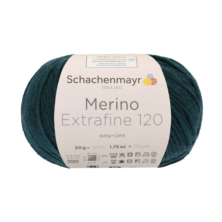 Schachenmayr Merino Extrafine 120 - Merinogarn 163 - Malachit Lieblingsgarn