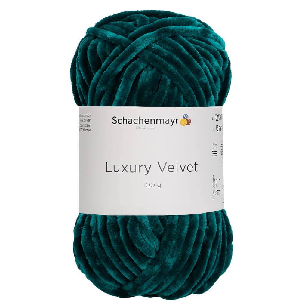 Schachenmayr Luxury Velvet 100g 70 - Emerald Lieblingsgarn