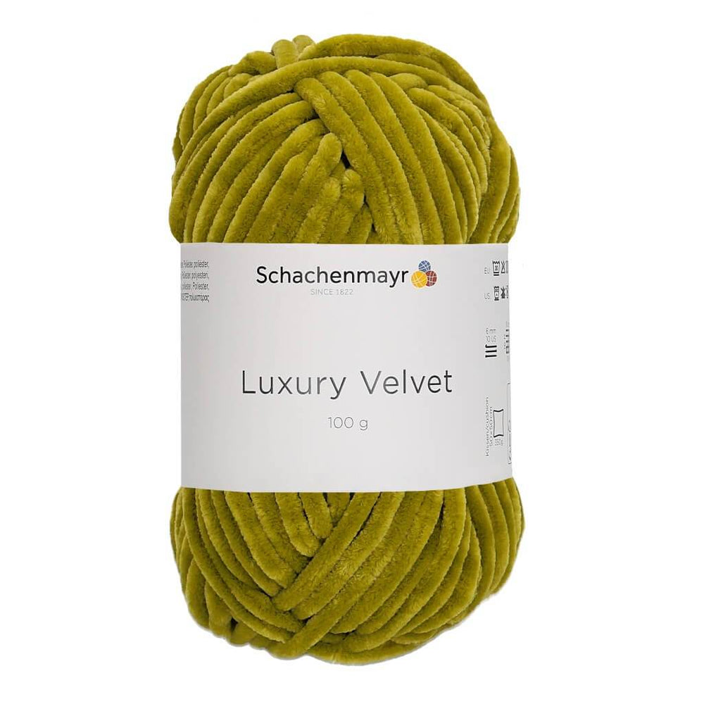 Schachenmayr Luxury Velvet 100g 72 - Lime Lieblingsgarn