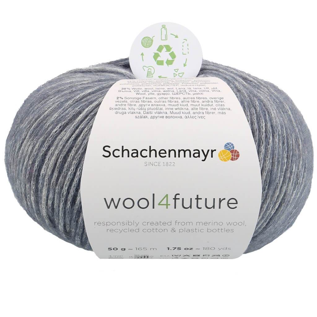 Schachenmayr wool4future 50g 2 - Polar Blue Lieblingsgarn