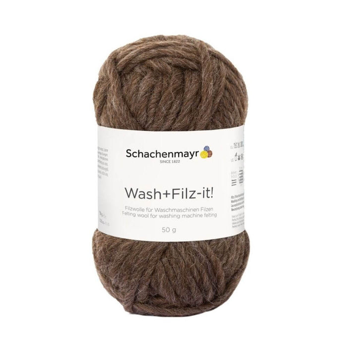 Schachenmayr Wash+Filz-it! Filzwolle 50g 33 - Grizzly Lieblingsgarn
