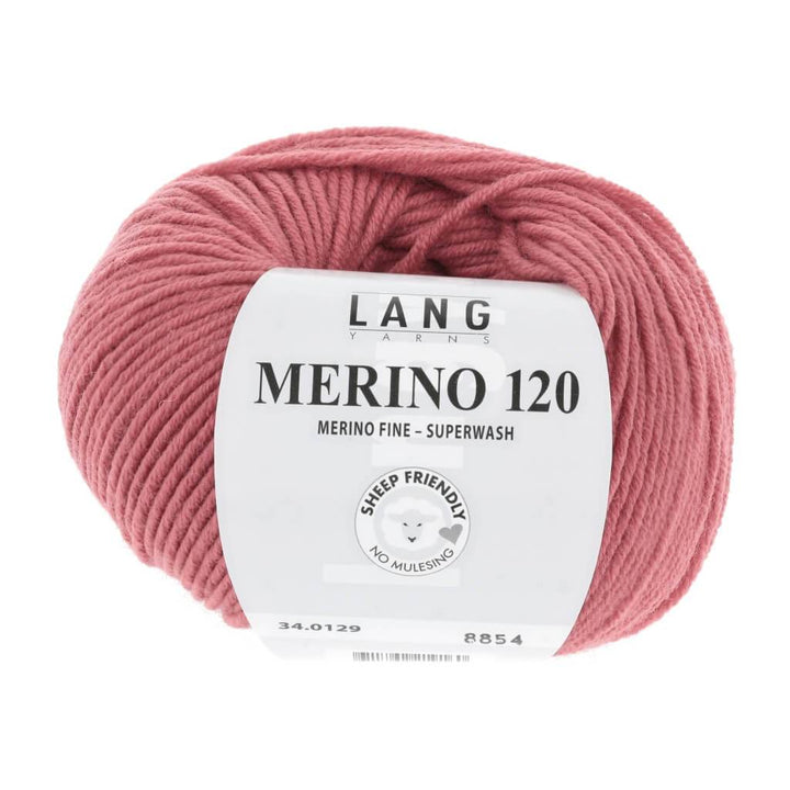 Lang Yarns Merino 120 - 50g 34.0129 - Melone Lieblingsgarn