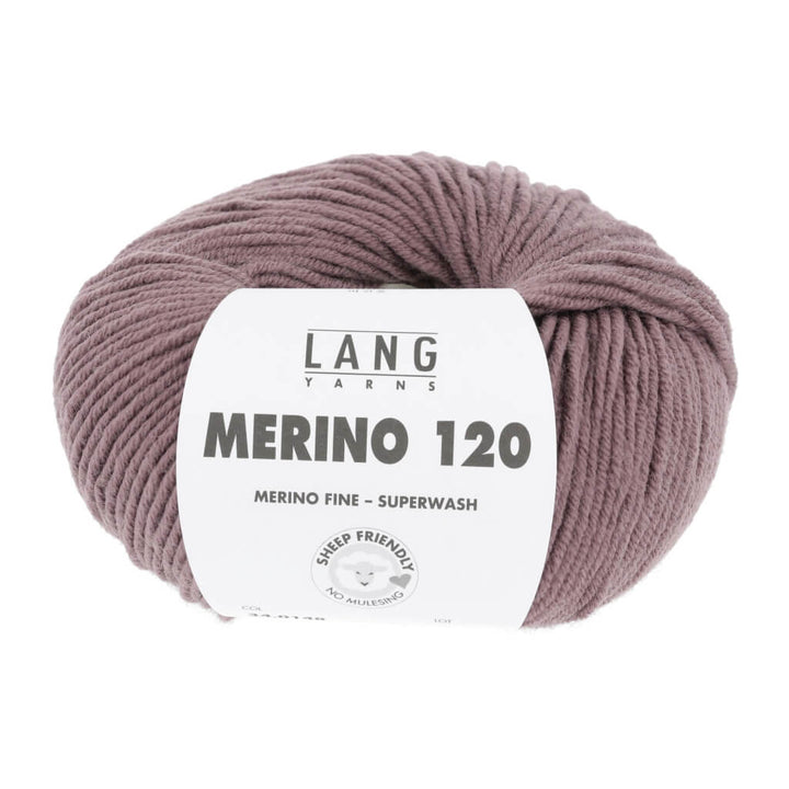 Lang Yarns Merino 120 - 50g 34.0148 - Altrosa Dunkel Lieblingsgarn