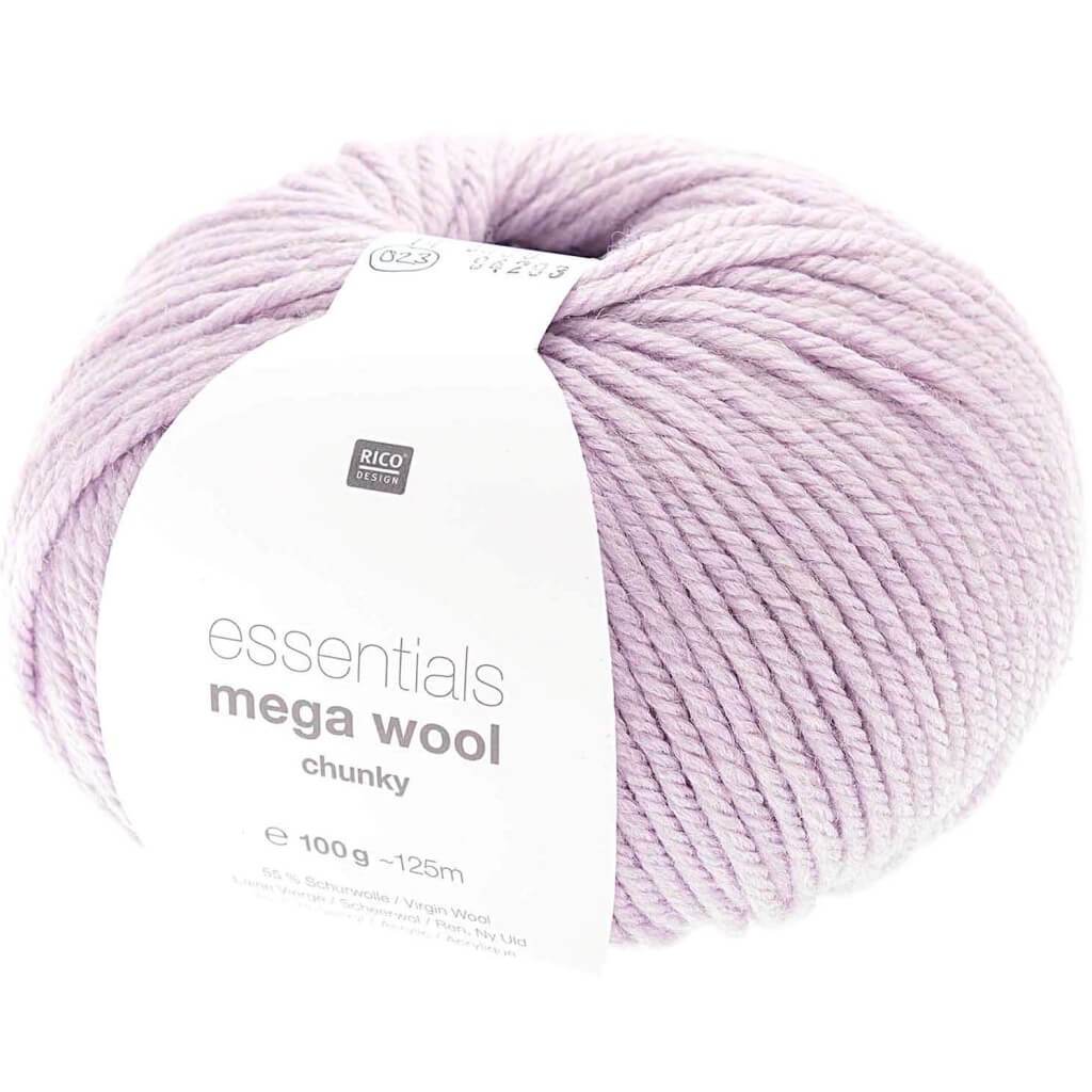 Rico Design Essentials Mega Wool Chunky 100g 023 - Lavendel Lieblingsgarn