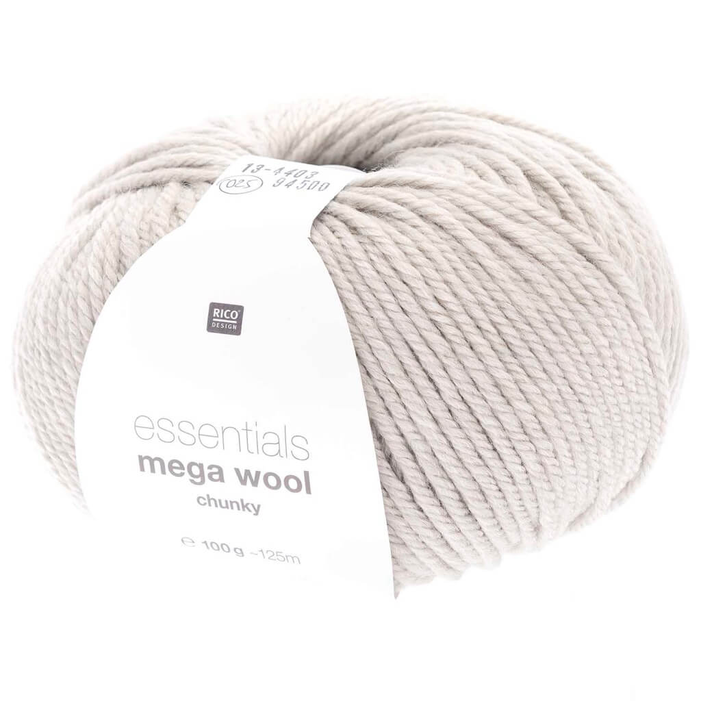 Rico Design Essentials Mega Wool Chunky 100g 025 - Aqua Lieblingsgarn