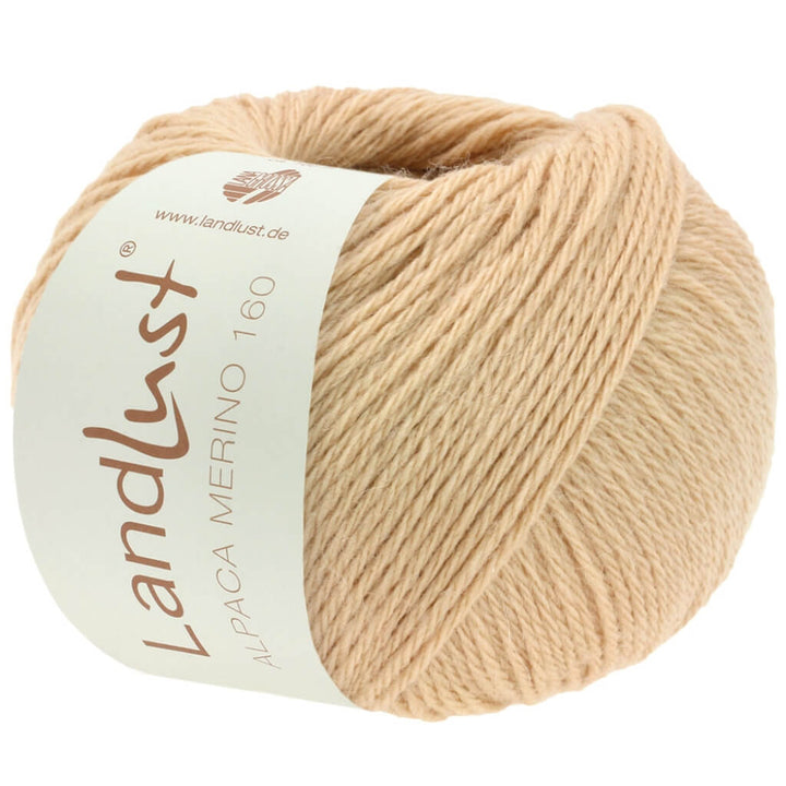 Lana Grossa Landlust Alpaka Merino 160 50 g 403 - Camel Lieblingsgarn