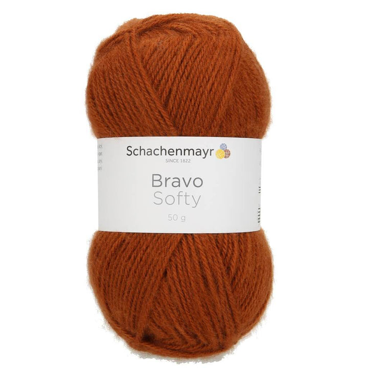 Schachenmayr Bravo Softy 50g 8371 - Fuchs Lieblingsgarn