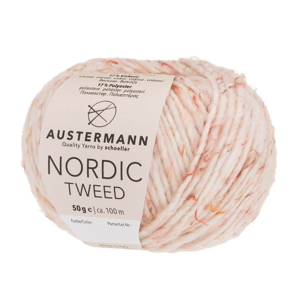 Austermann Nordic Tweed 50g 1 - Natur Lieblingsgarn