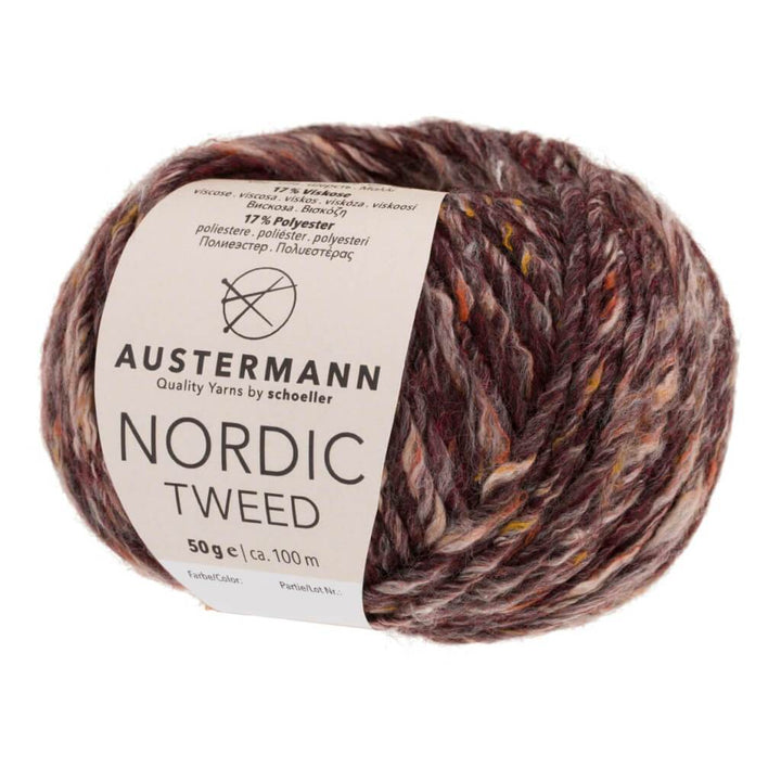 Austermann Nordic Tweed 50g 4 - Torf Lieblingsgarn