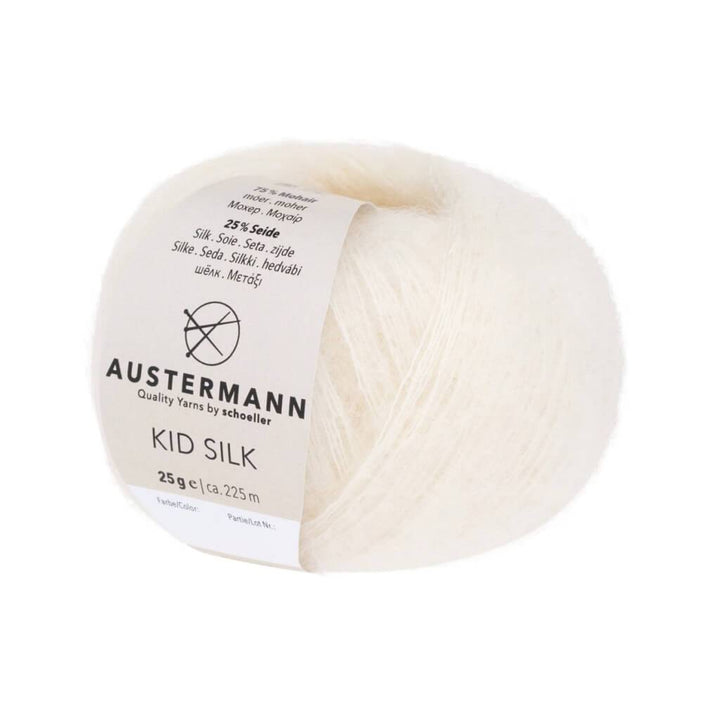 Austermann Kid Silk 25g 10 - Natur Lieblingsgarn