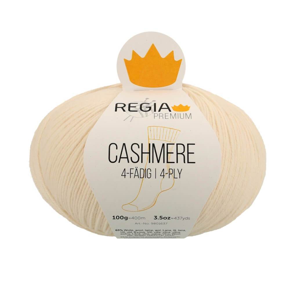Schachenmayr Regia Premium Cashmere 4-Fädig 03 - Vanilla Lieblingsgarn