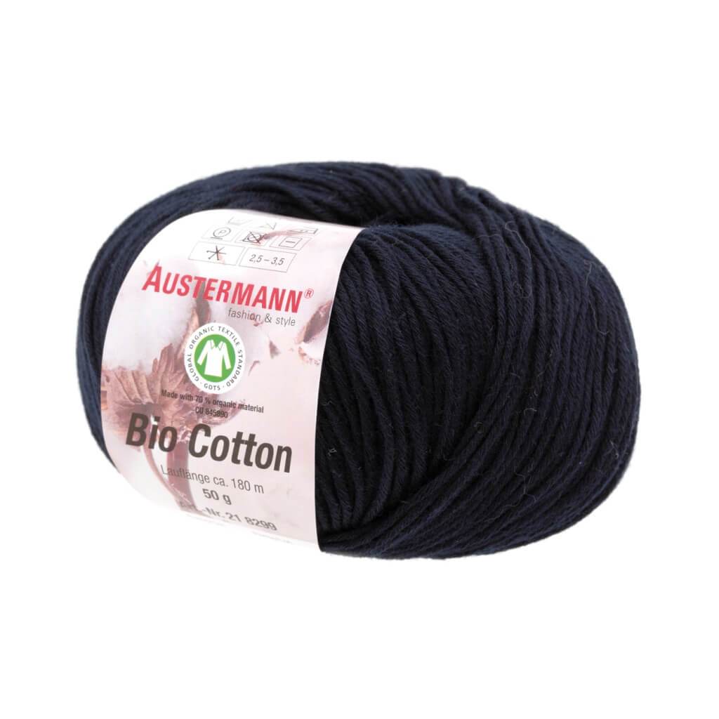 Austermann Bio Cotton 50g 2 - Schwarz Lieblingsgarn