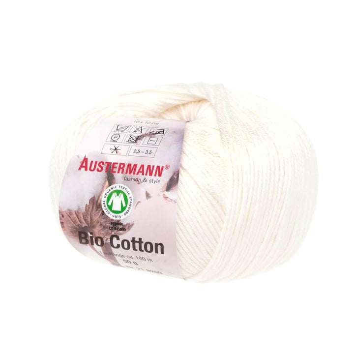 Austermann Bio Cotton 50g 10 - Natur Lieblingsgarn